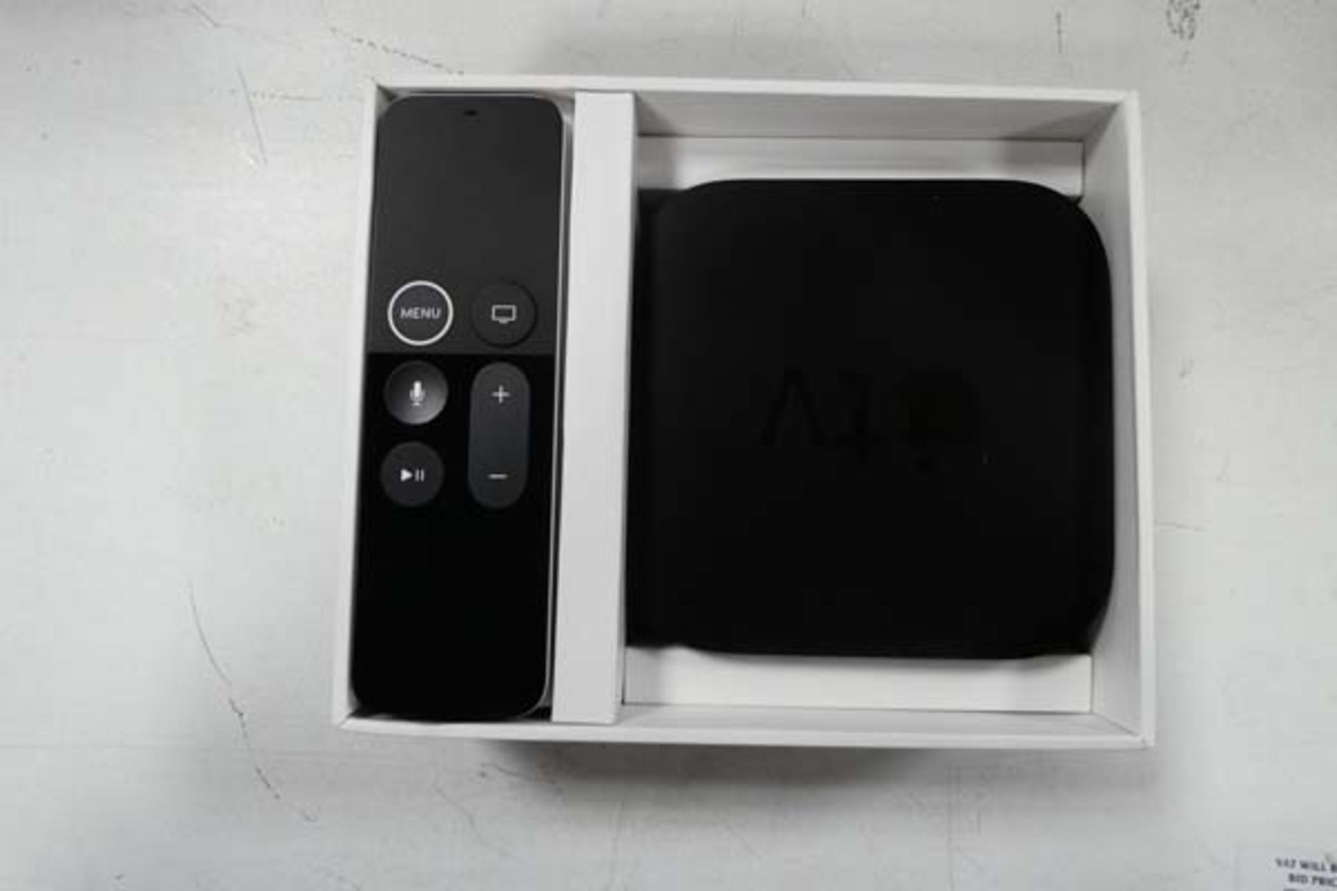 Apple 4K TV 32gb media hub in box model A1842 Item used, good condition