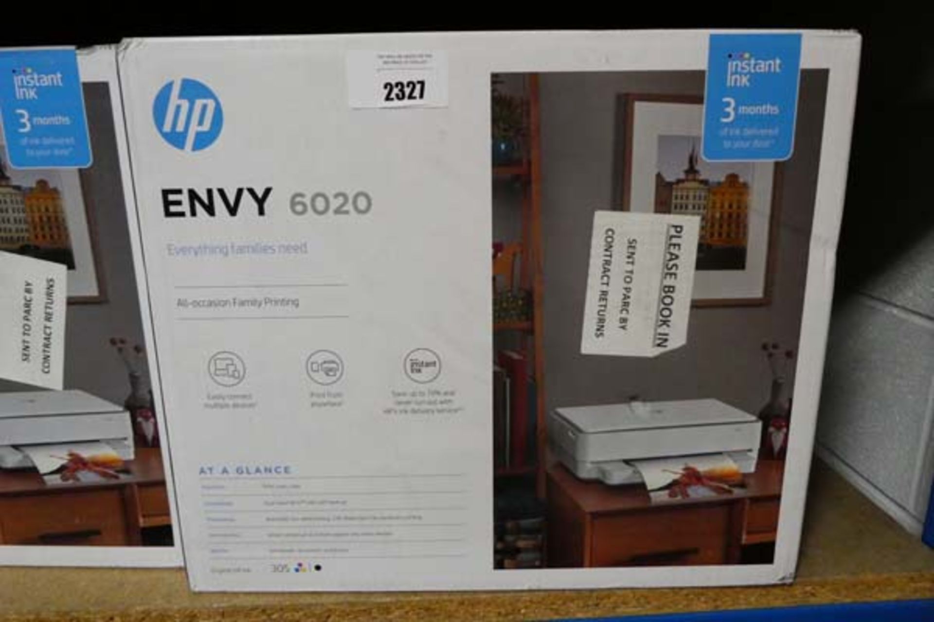 HP Envy 6020 all in one printer in box