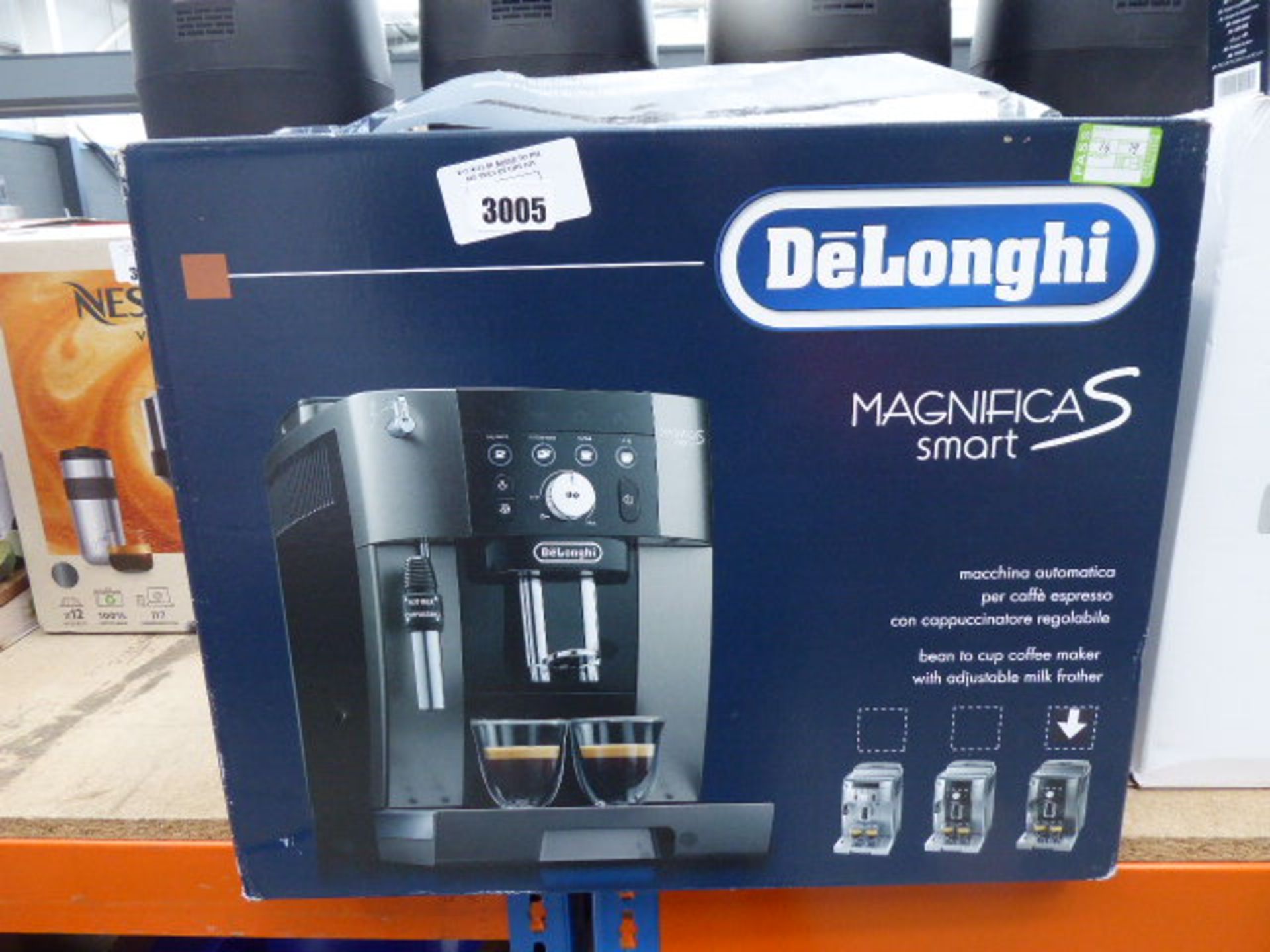 (TN19) De'Longhi Magnifica S smart coffee machine with box