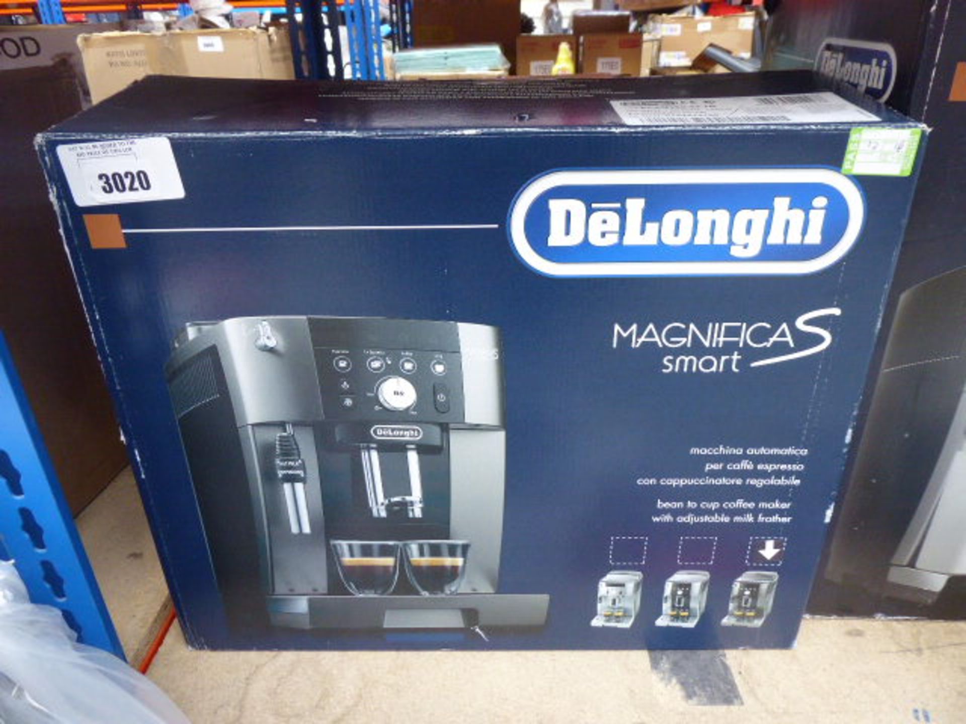 3001 - De'Longhi Magnifica S smart coffee machine with box