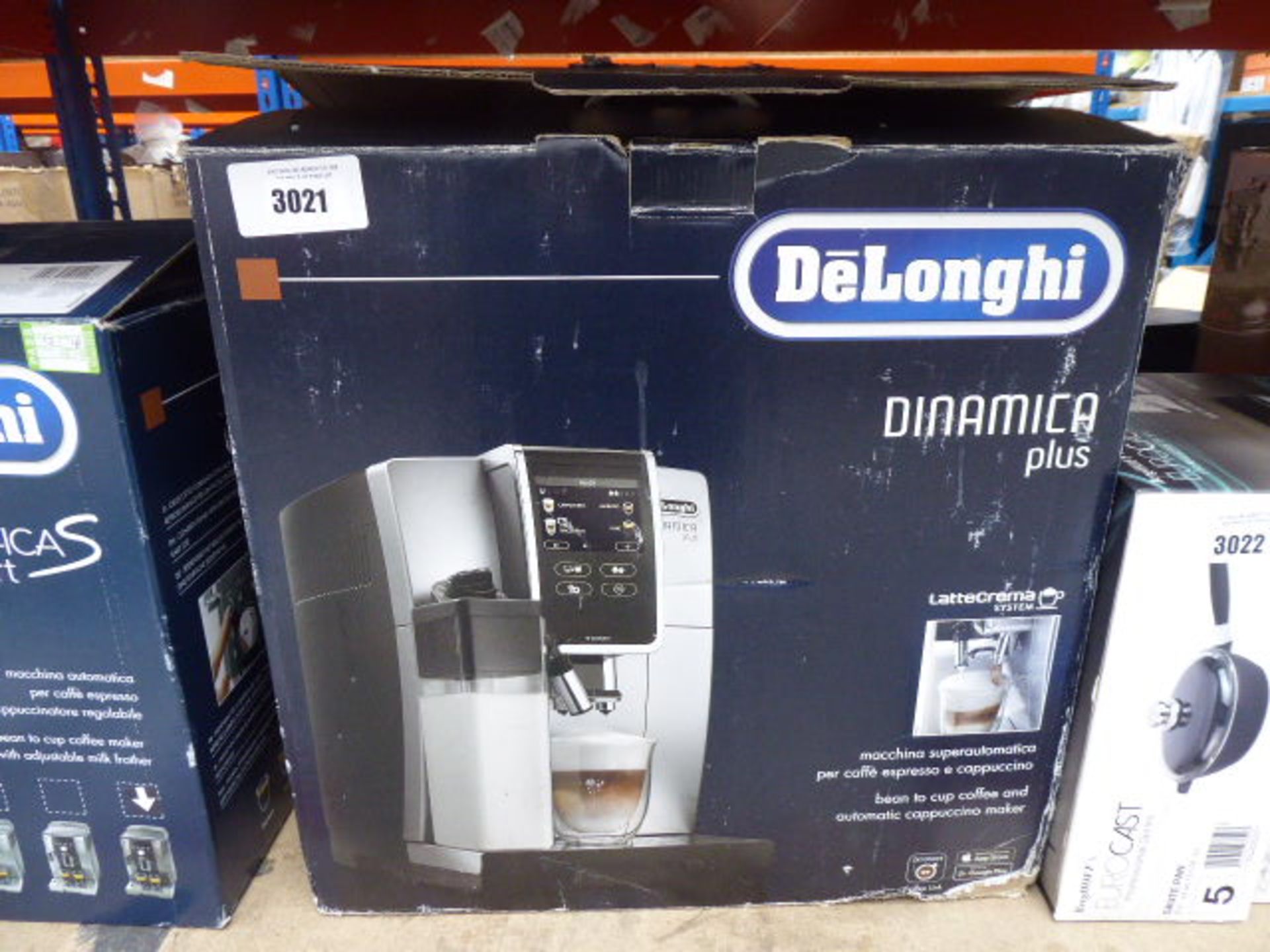 3046 - De'Longhi Dinamica Plus latte creamer system with box