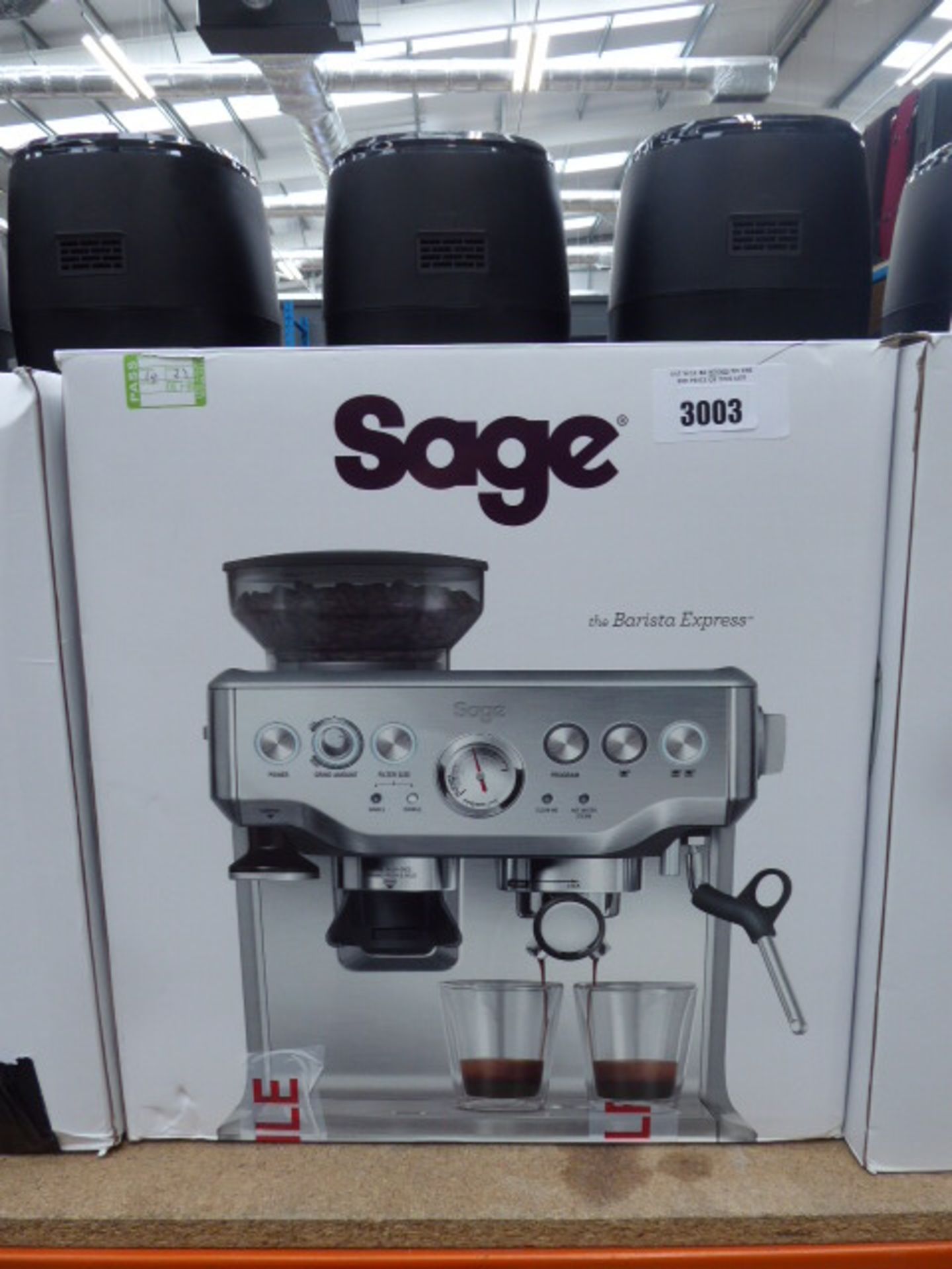 (TN27) Sage Barista Express coffee machine with box