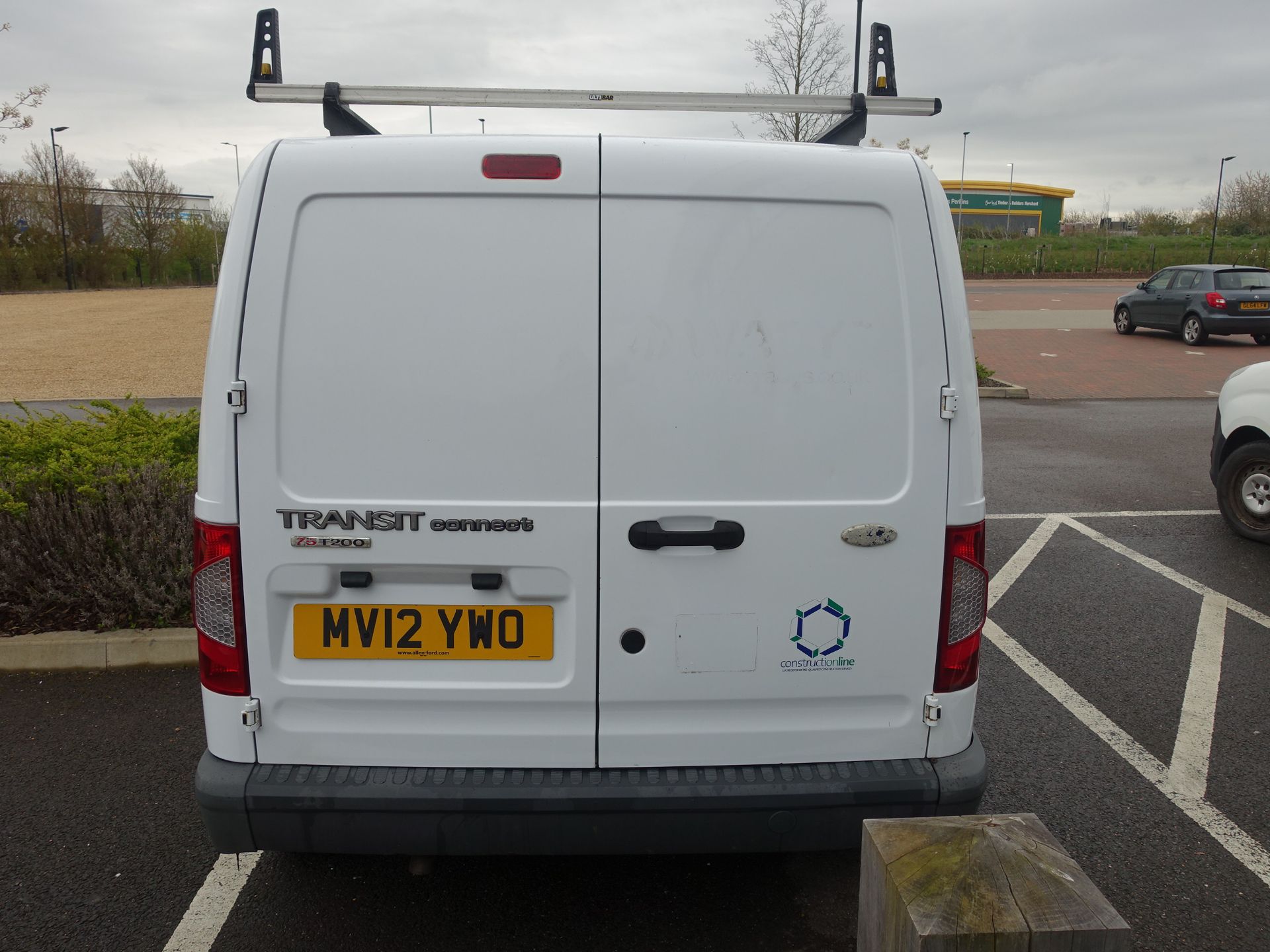 MV12 YWO Ford Transit A Connect 75 T200 van, first reg 01/03/12, 149,865 miles, broken lower - Image 3 of 6