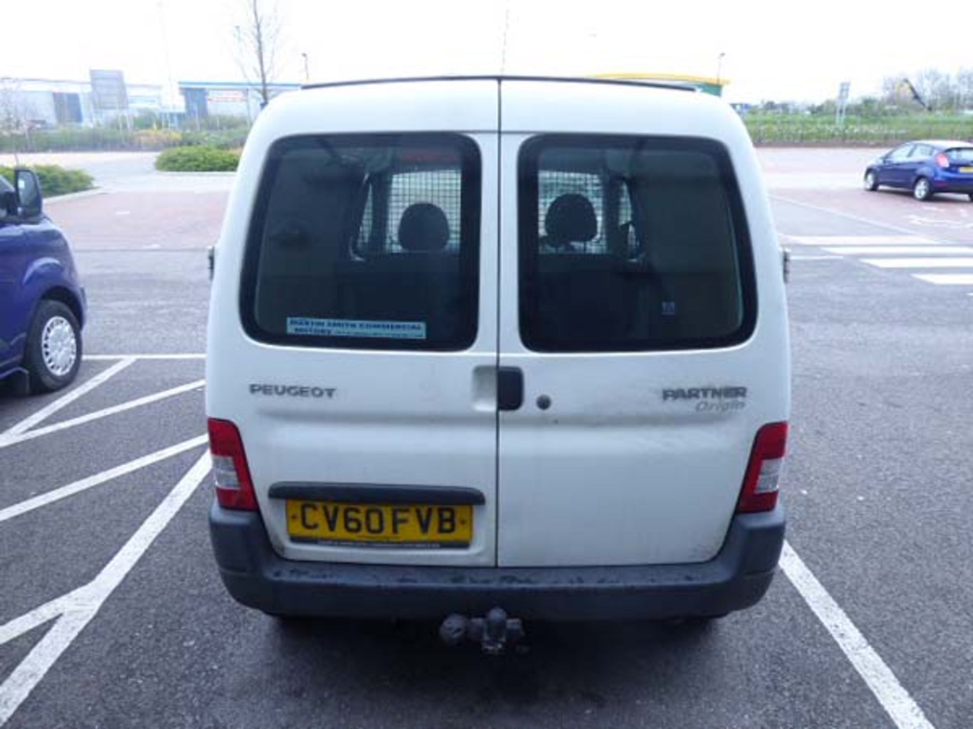CV60 FVB Peugeot Partner 600 Professional HDI Van,in white, first registered 28/09/2010, MOT 21/10/ - Image 3 of 8