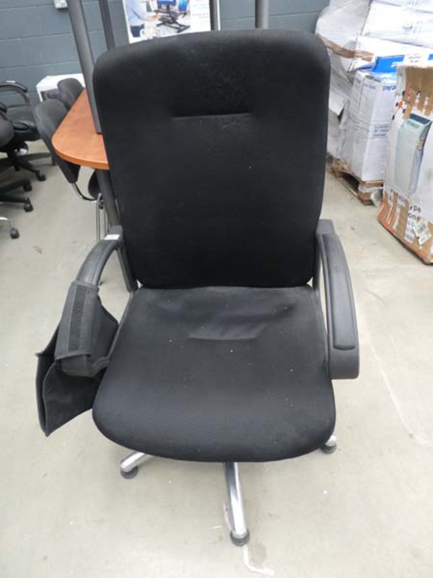 Black Homedics massage chair