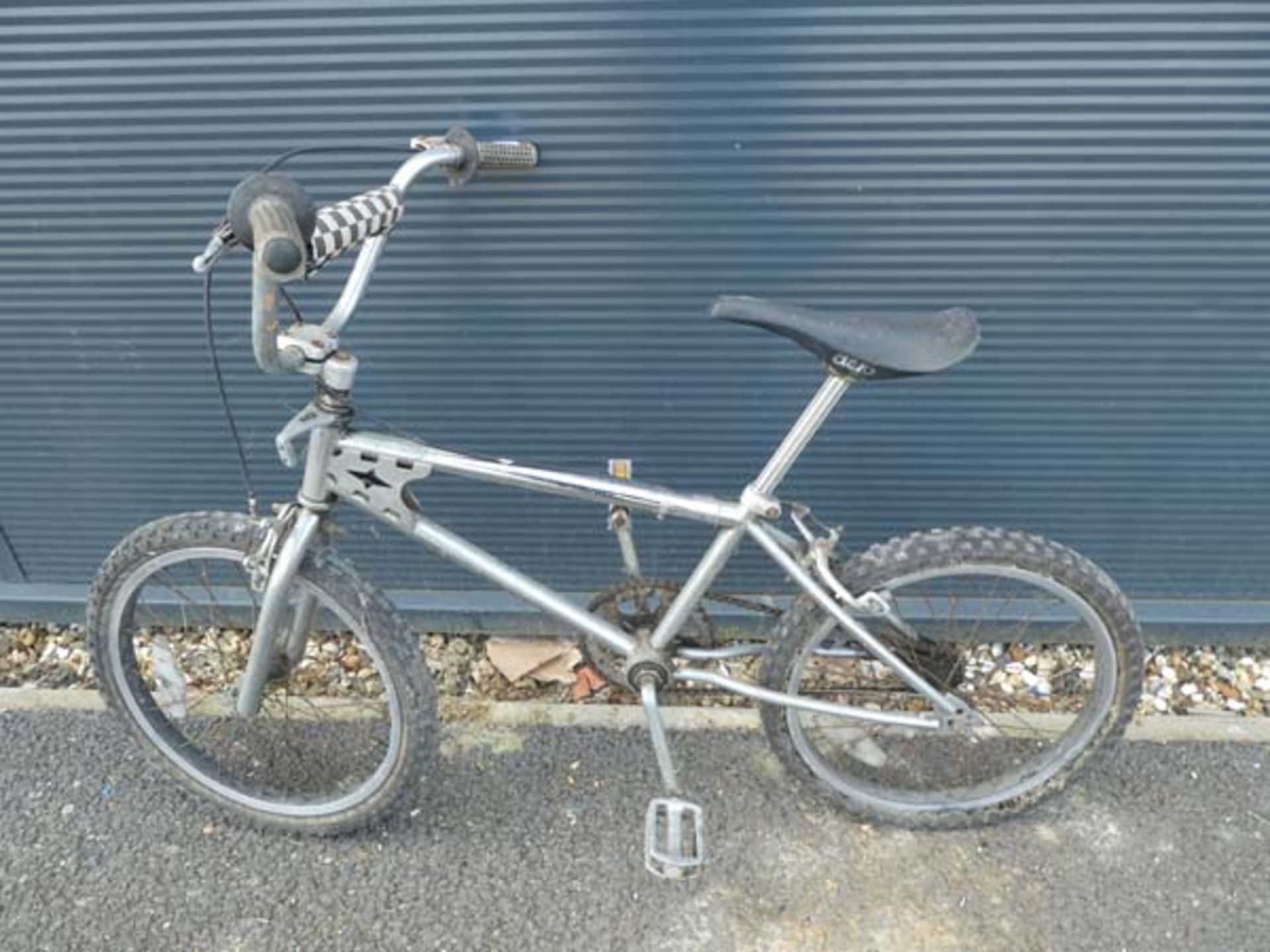 Silver BMX