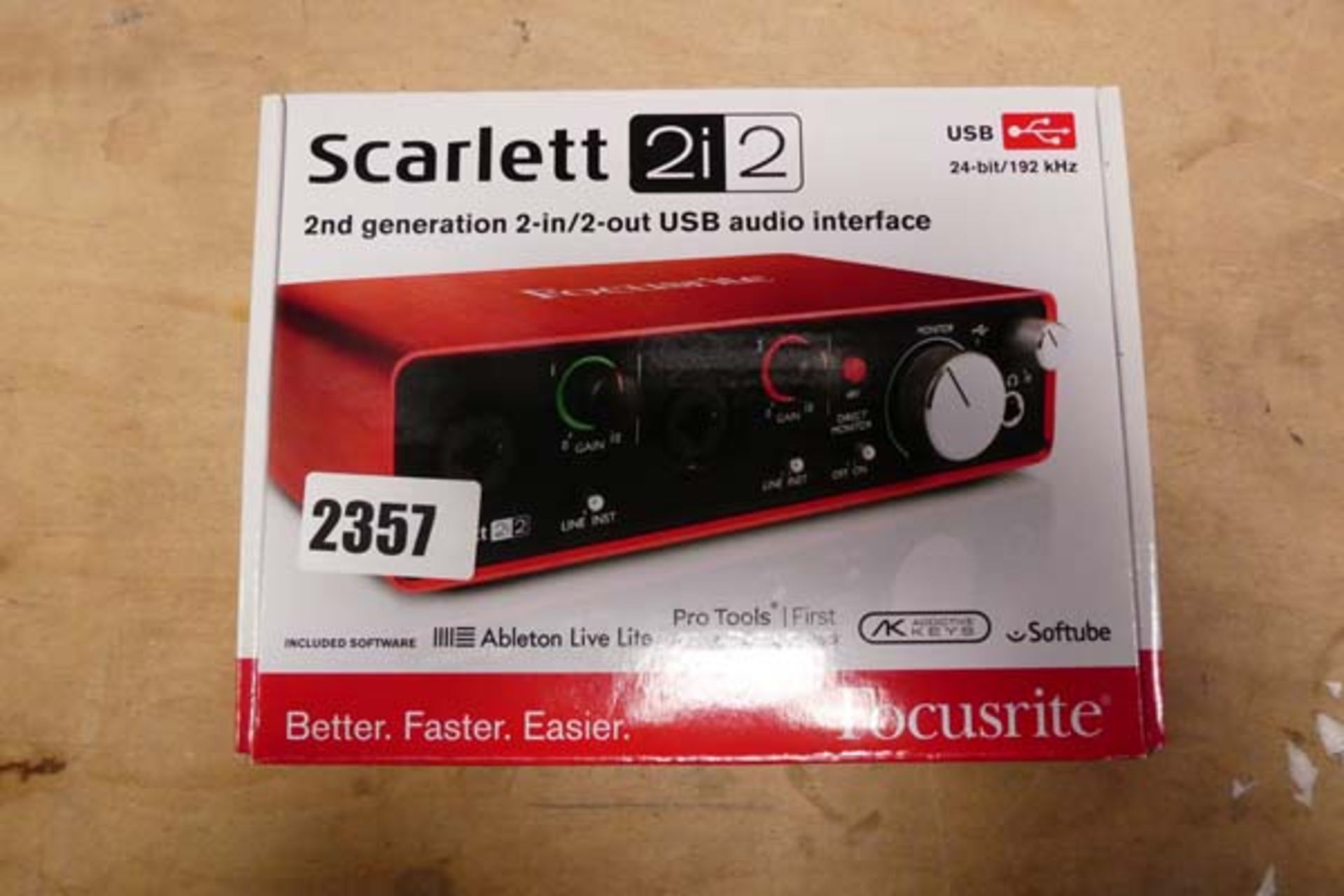 Scarlet 2i2 2nd gen. USB audio interface by Feusrite - Image 2 of 2