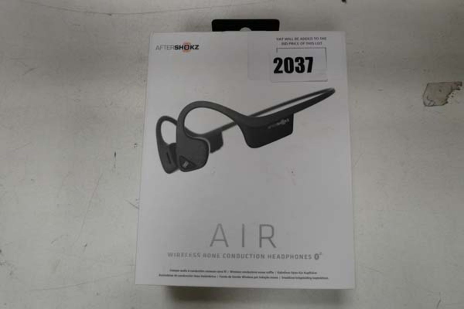 Aftershokz Air wireless bone conduction headphones with box - Image 2 of 2