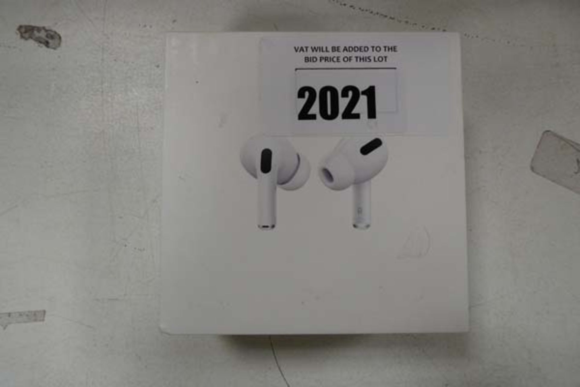 Pair of Apple AirPods Pro with wireless charging case and box - Image 2 of 2