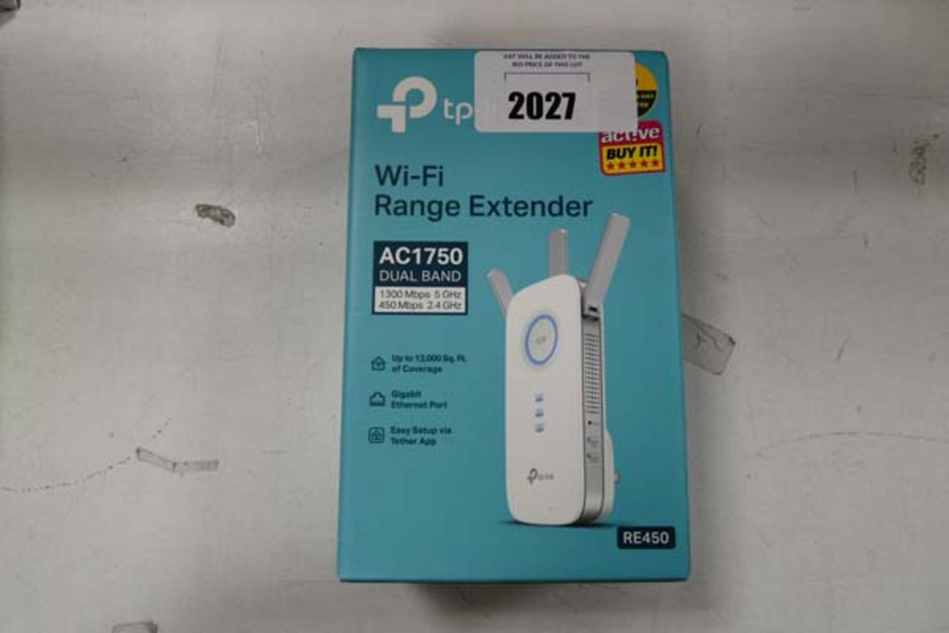 TP Link wifi range extender model AC1750 (boxed) - Image 2 of 2