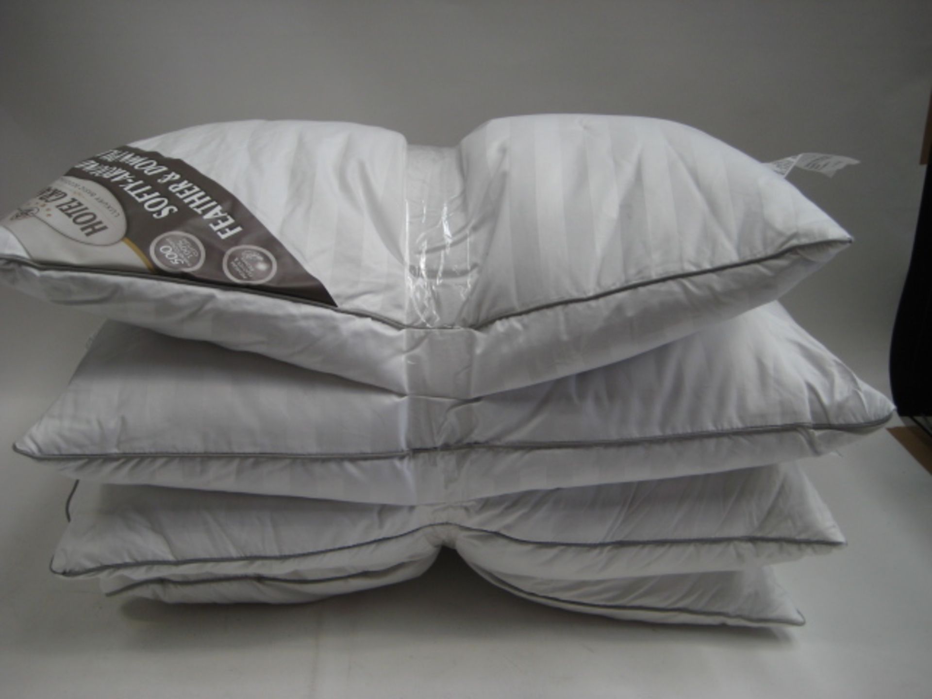 Bundle of 4 Hotel Grand feather and down pillows