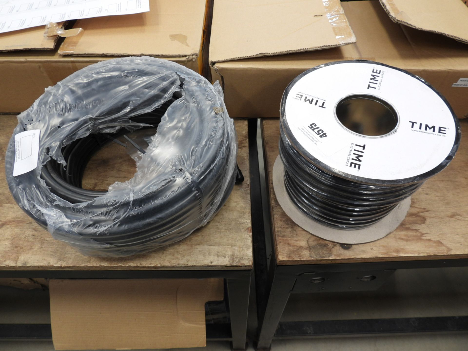 2 reels of cable