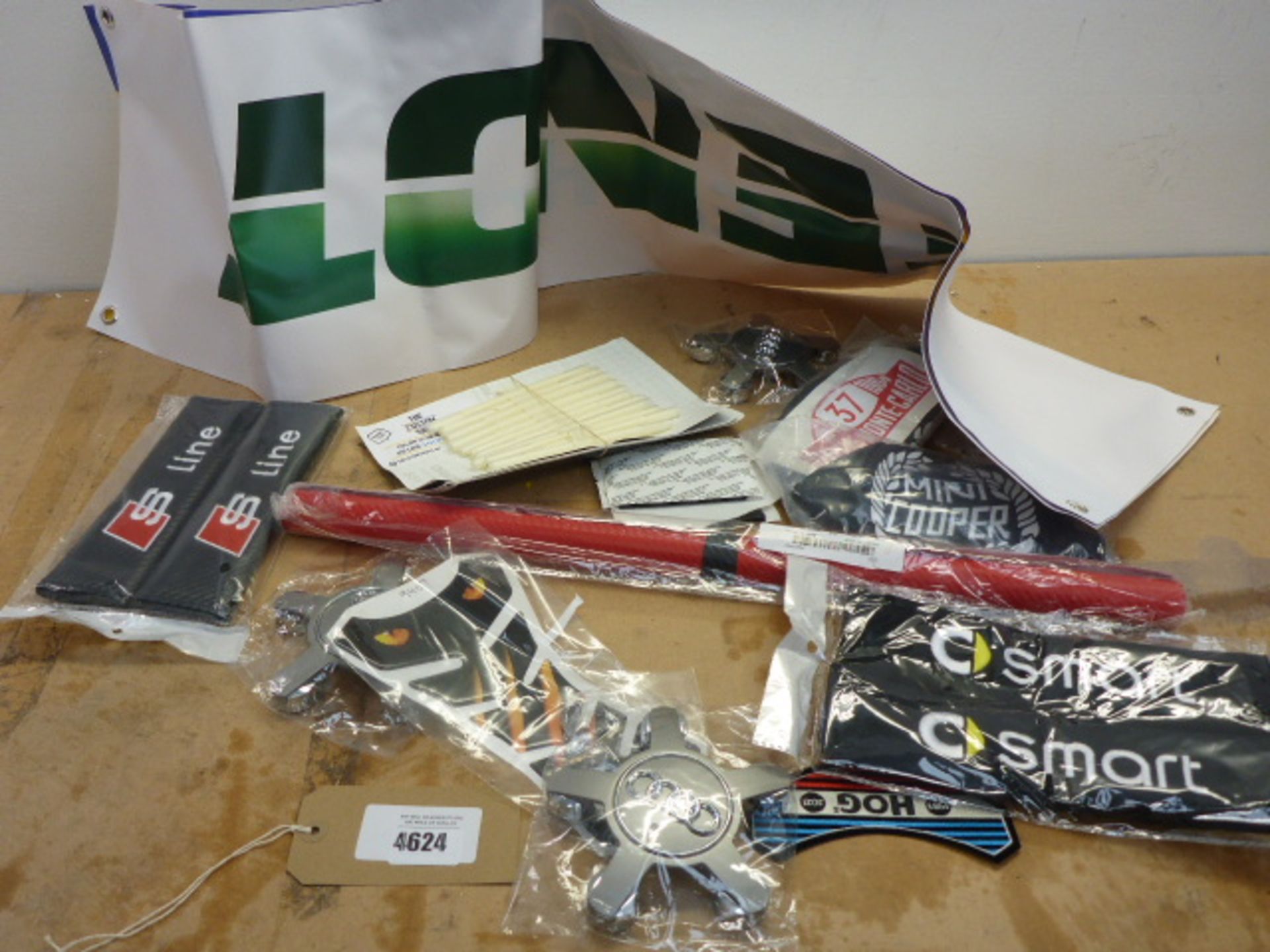 Car badges, transfer badges and sign