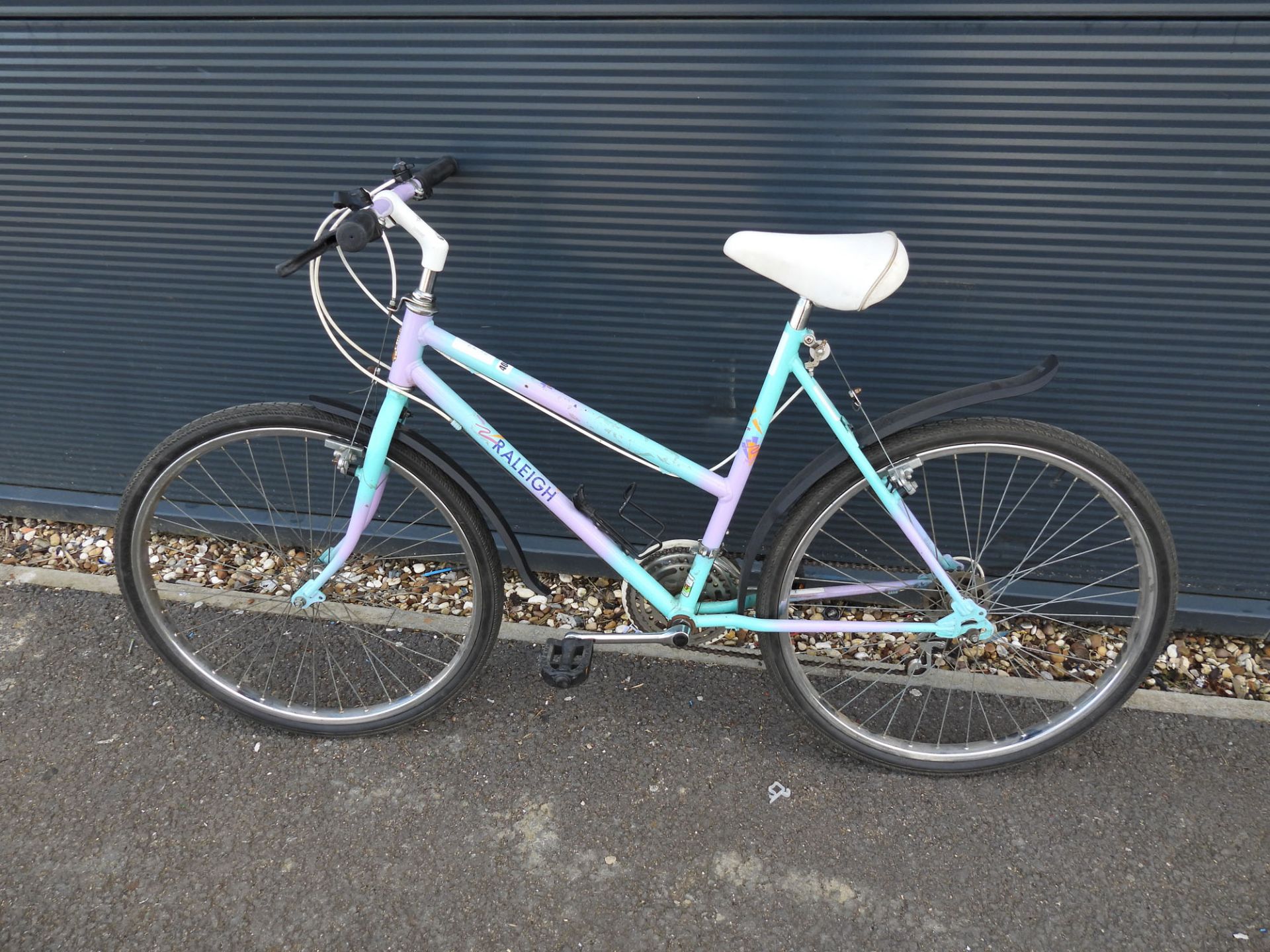 Raleigh multicoloured girls bike