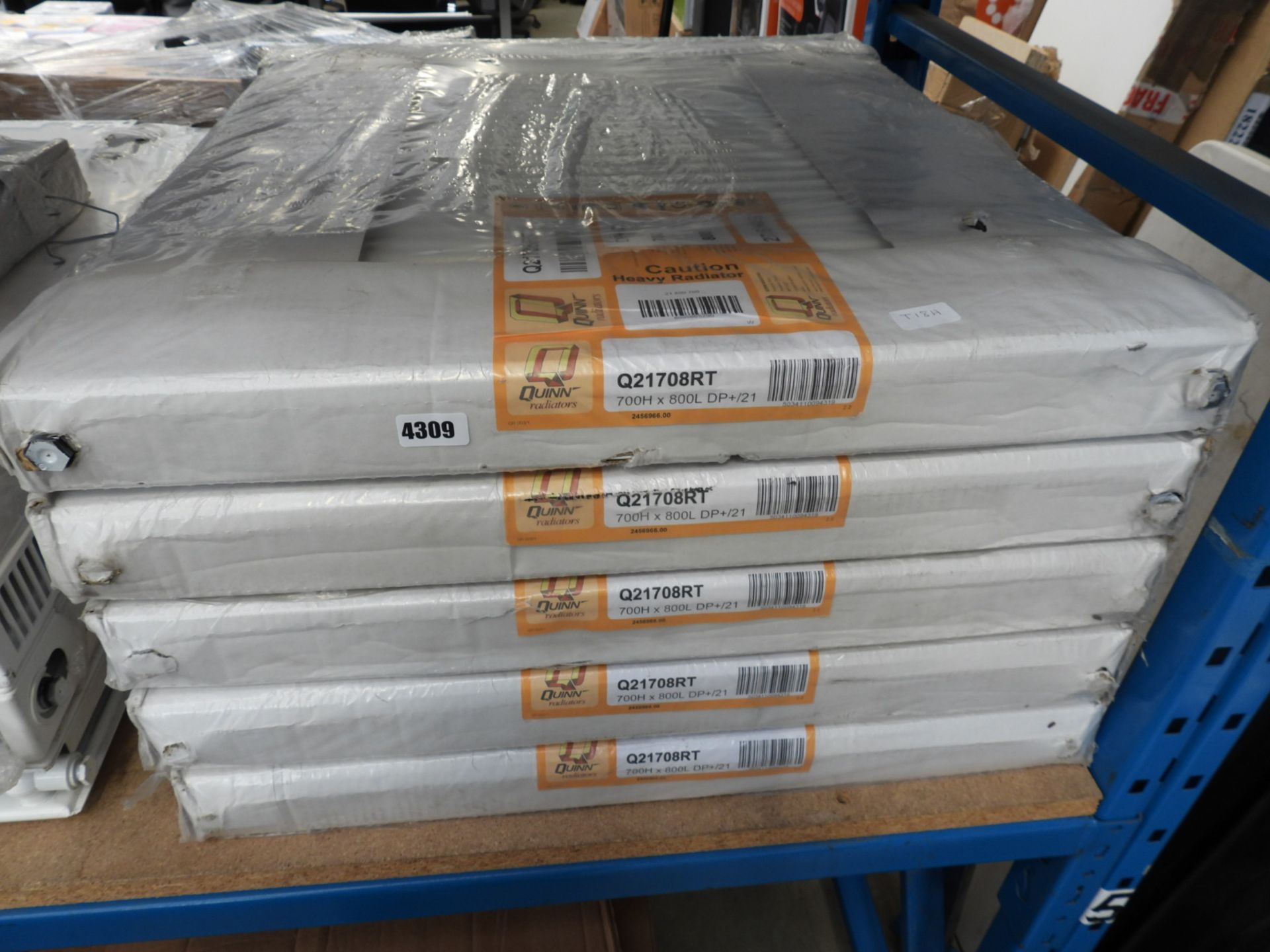 5 700mm x 800mm boxed radiators