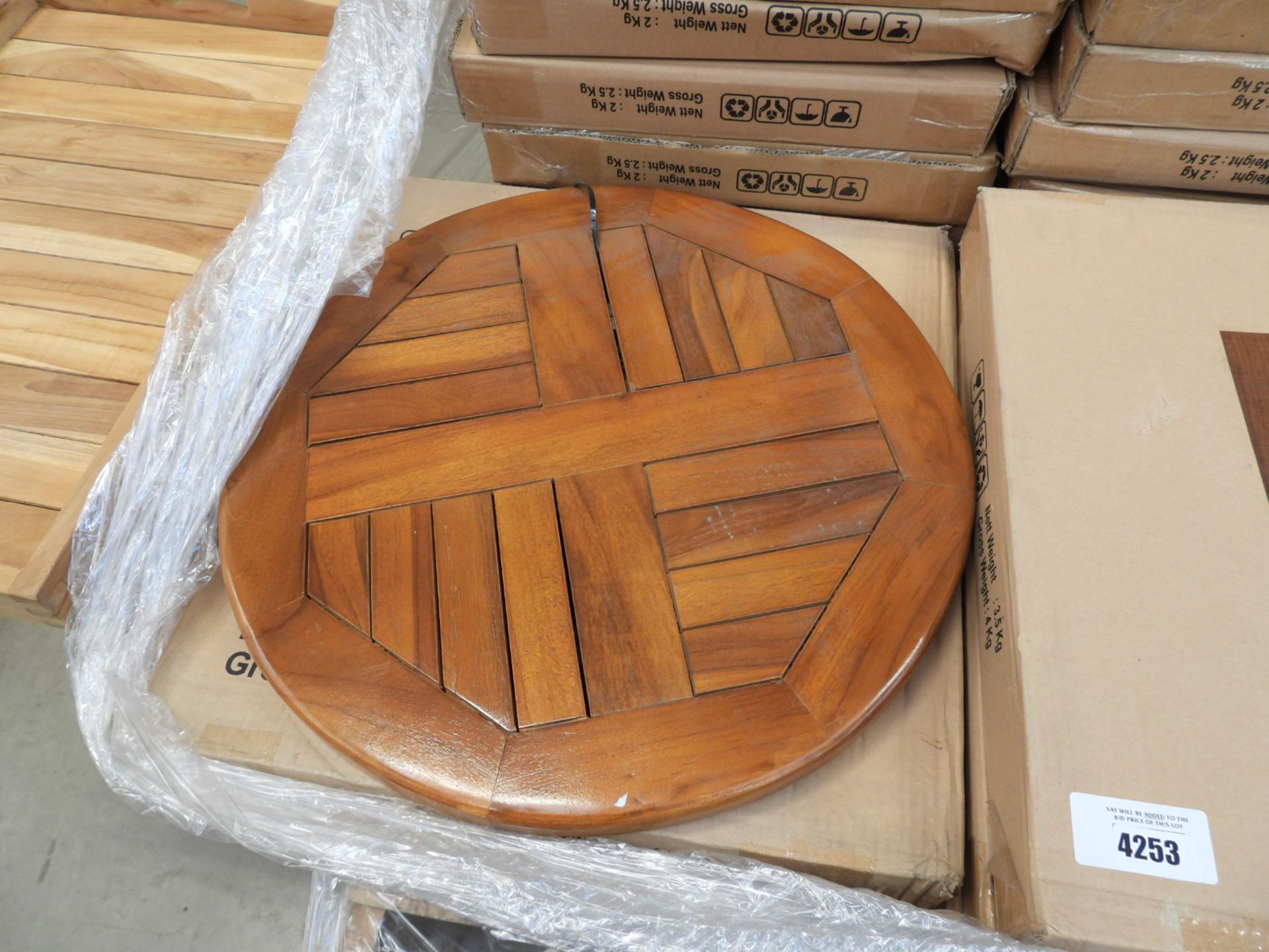 2 50cm boxed Lazy Susan's