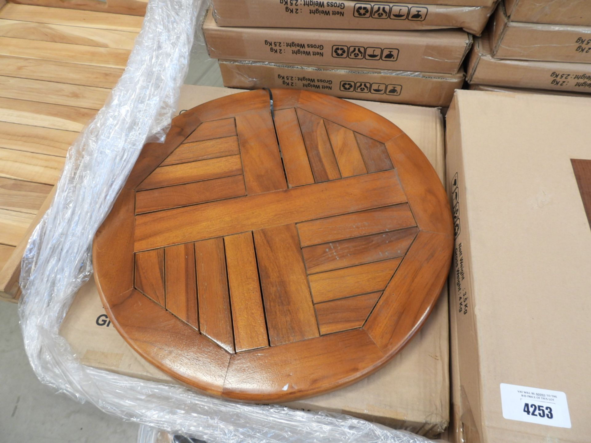 2 50cm boxed Lazy Susan's