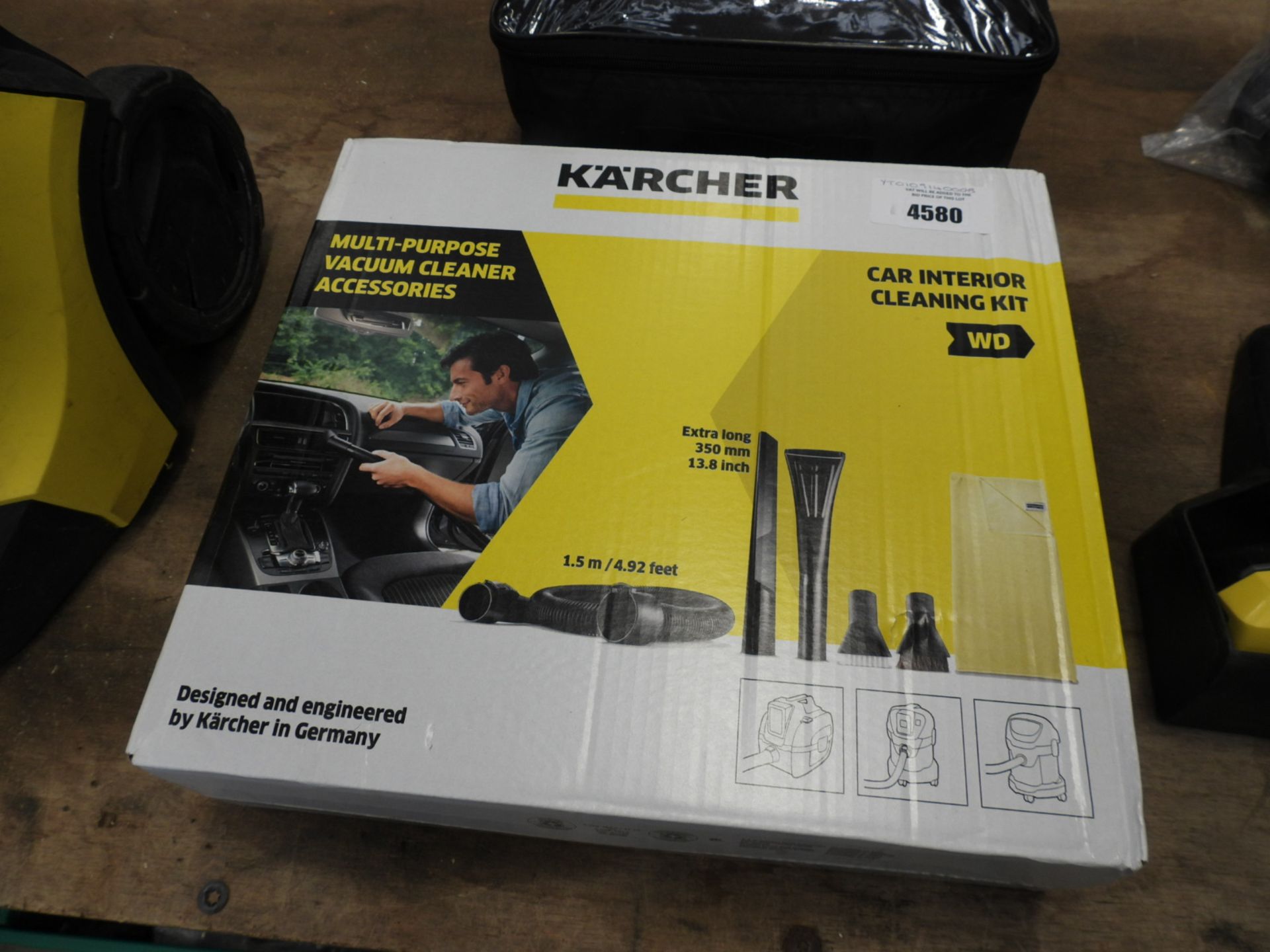 Karcher multi purpose vacuum cleaner accessory set and set of car seat covers