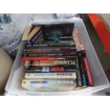 Box containing Clive Custler and other novels