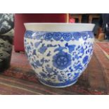 Blue and white Chinese bowl