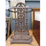 Cast iron stick stand