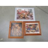 3 child's teddy bear pictures