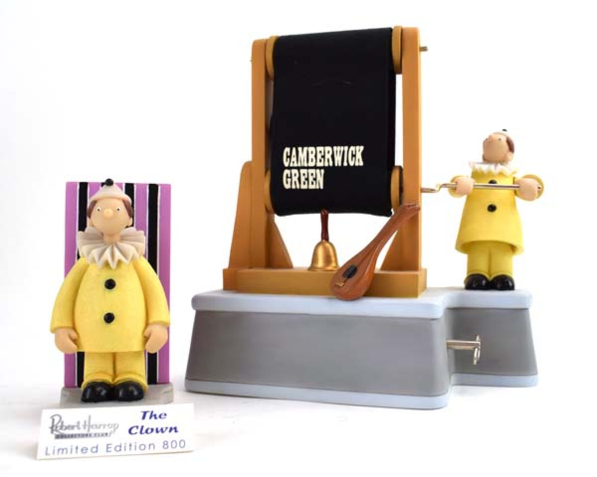 Two Robert Harrop Camberwick Green figures: CGMB3 The Clown Musical Box and CGYP08 The Clown, both - Image 2 of 2