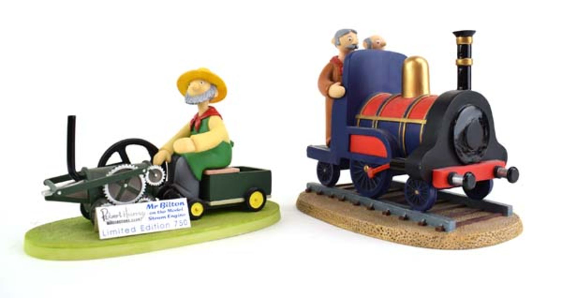 Two Robert Harrop Camberwick Green figures: CGYP09 Mr Bilton on the Model Steam Engine and CG64 Lord - Image 2 of 2