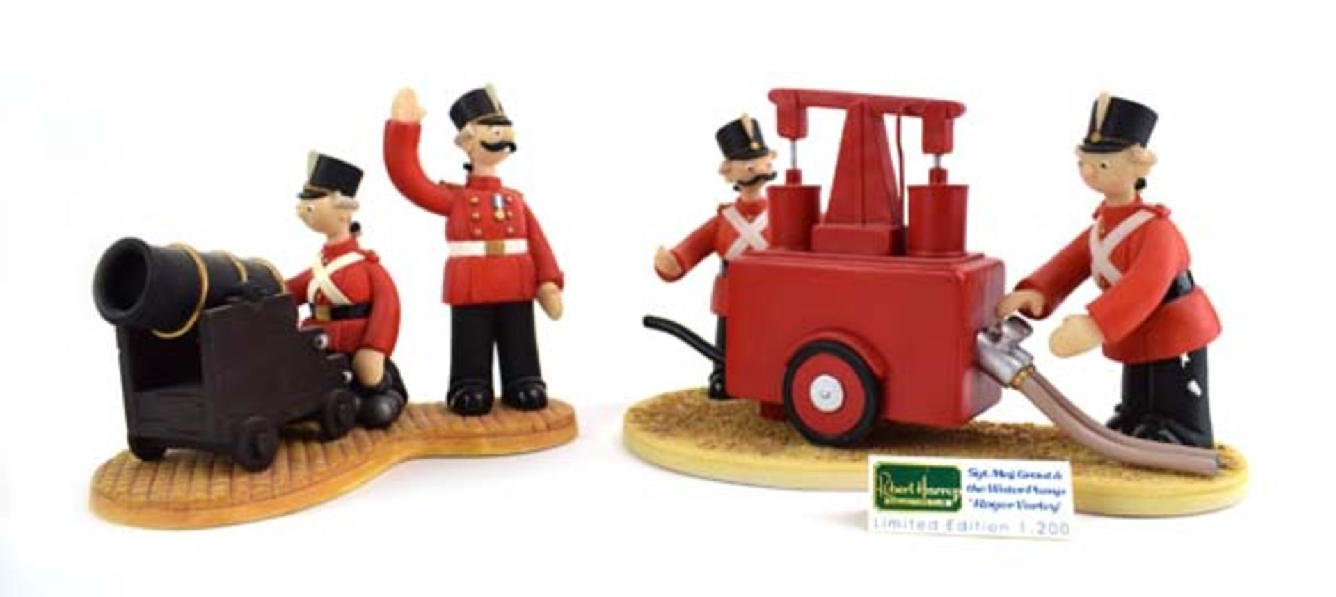 Two Robert Harrop Camberwick Green figures: CGYP07 Sergeant Major Grout and the Water Pump and CGS04 - Image 2 of 2