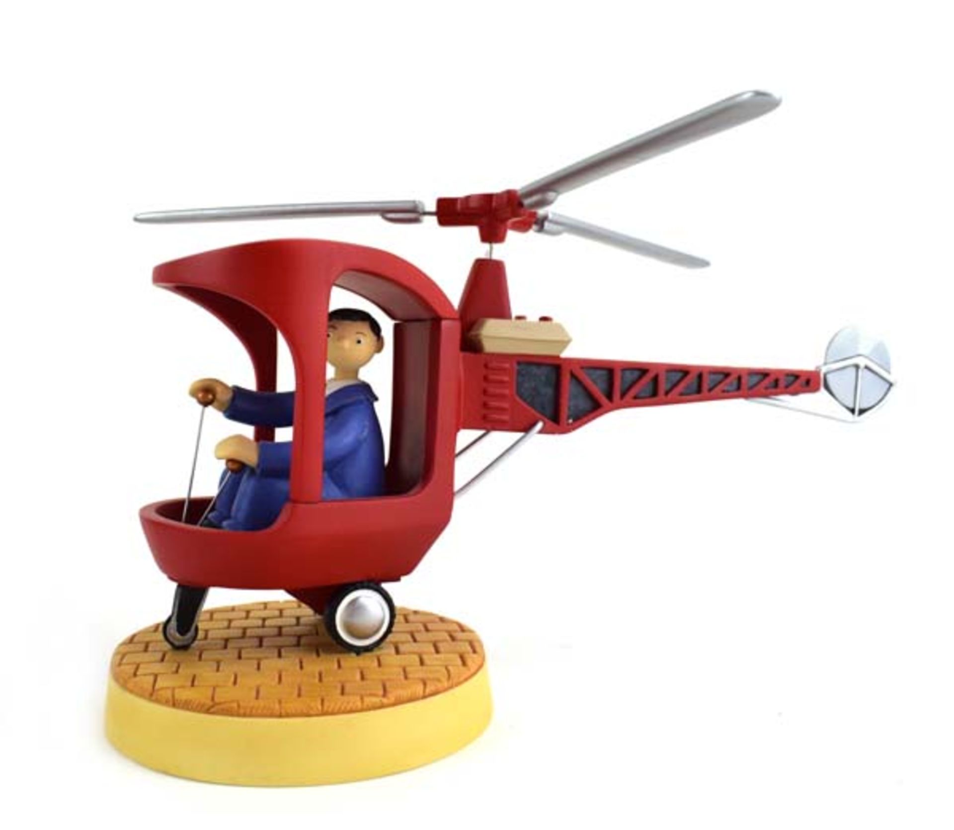 A Robert Harrop Camberwick Green figure: CG16 Mr Dagenham in his Helicopter, boxed - Image 2 of 2