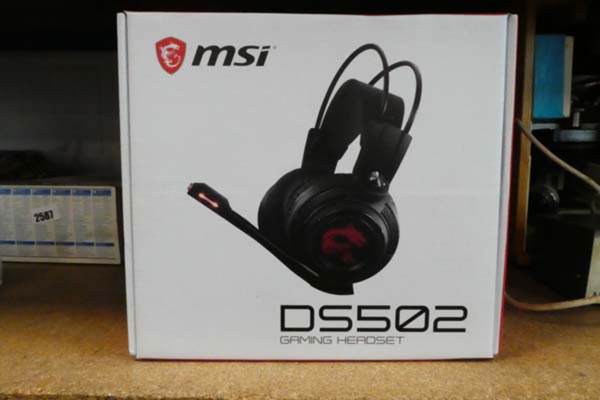 2509 - MSI DS 502 gaming PC headset