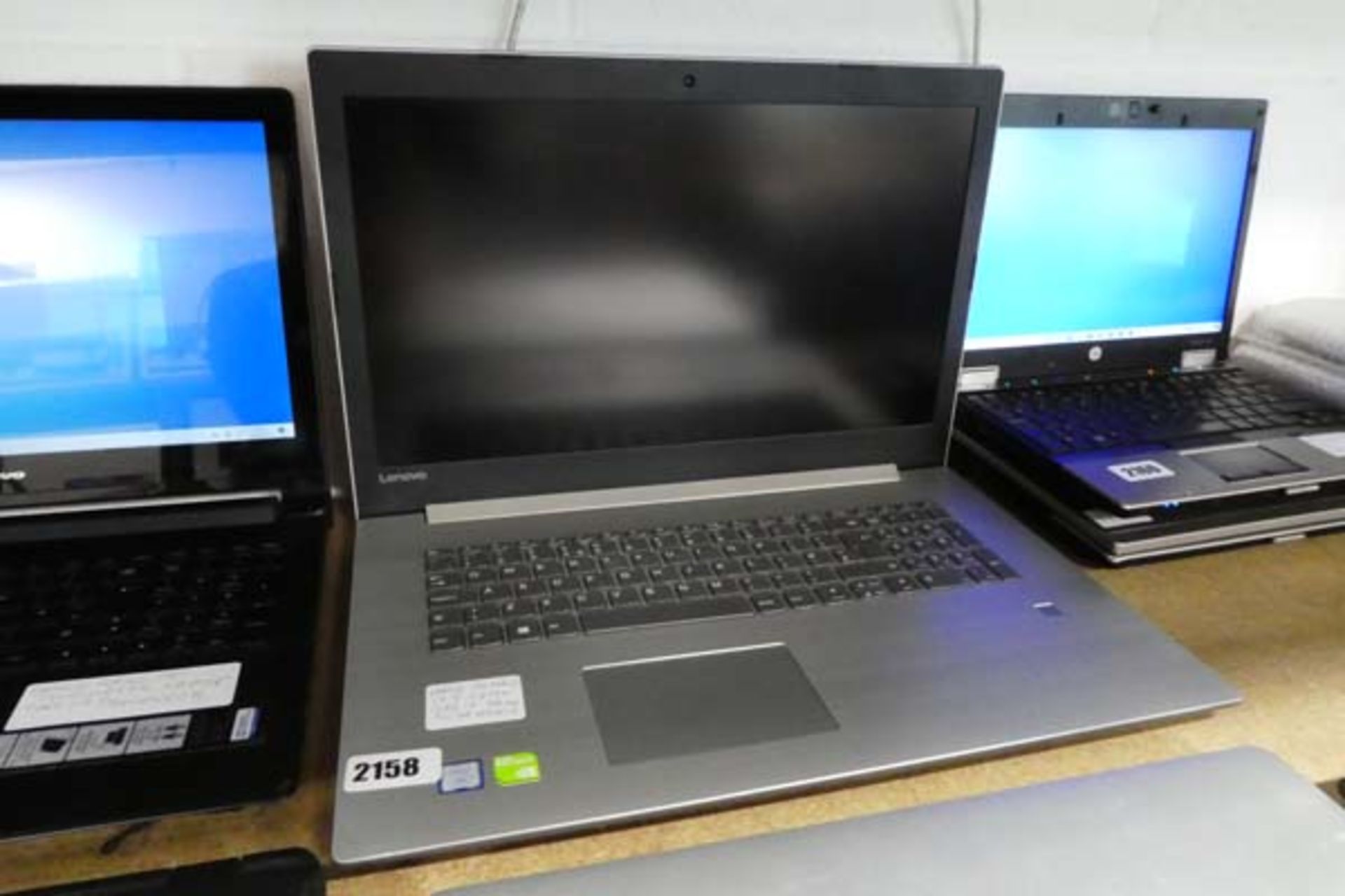 Lenovo IdeaPad 17.3inch screen, Core i7 8th generation laptop, no power supply. Sold for spares