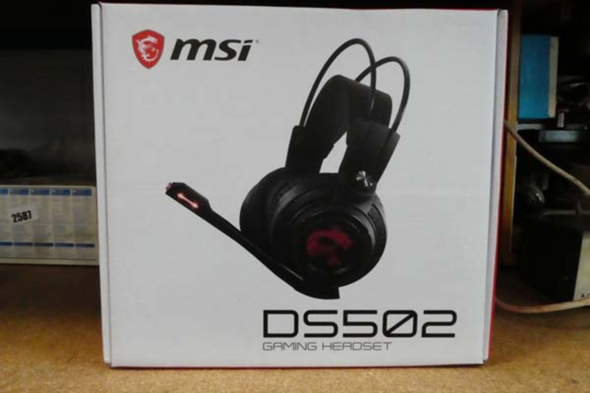 2508 - MSI DS 502 gaming PC headset