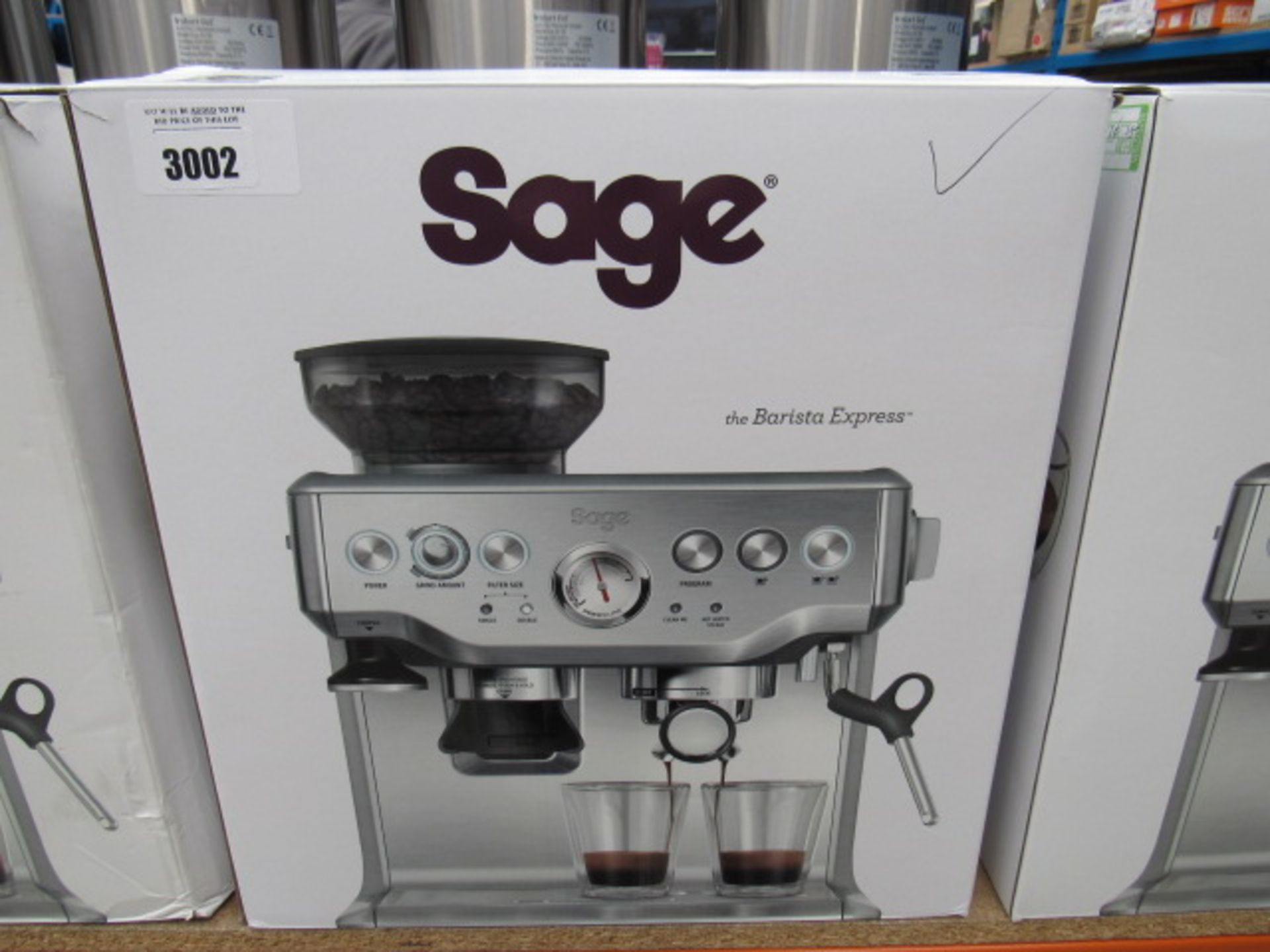 (TN16) Sage Barista Express coffee machine