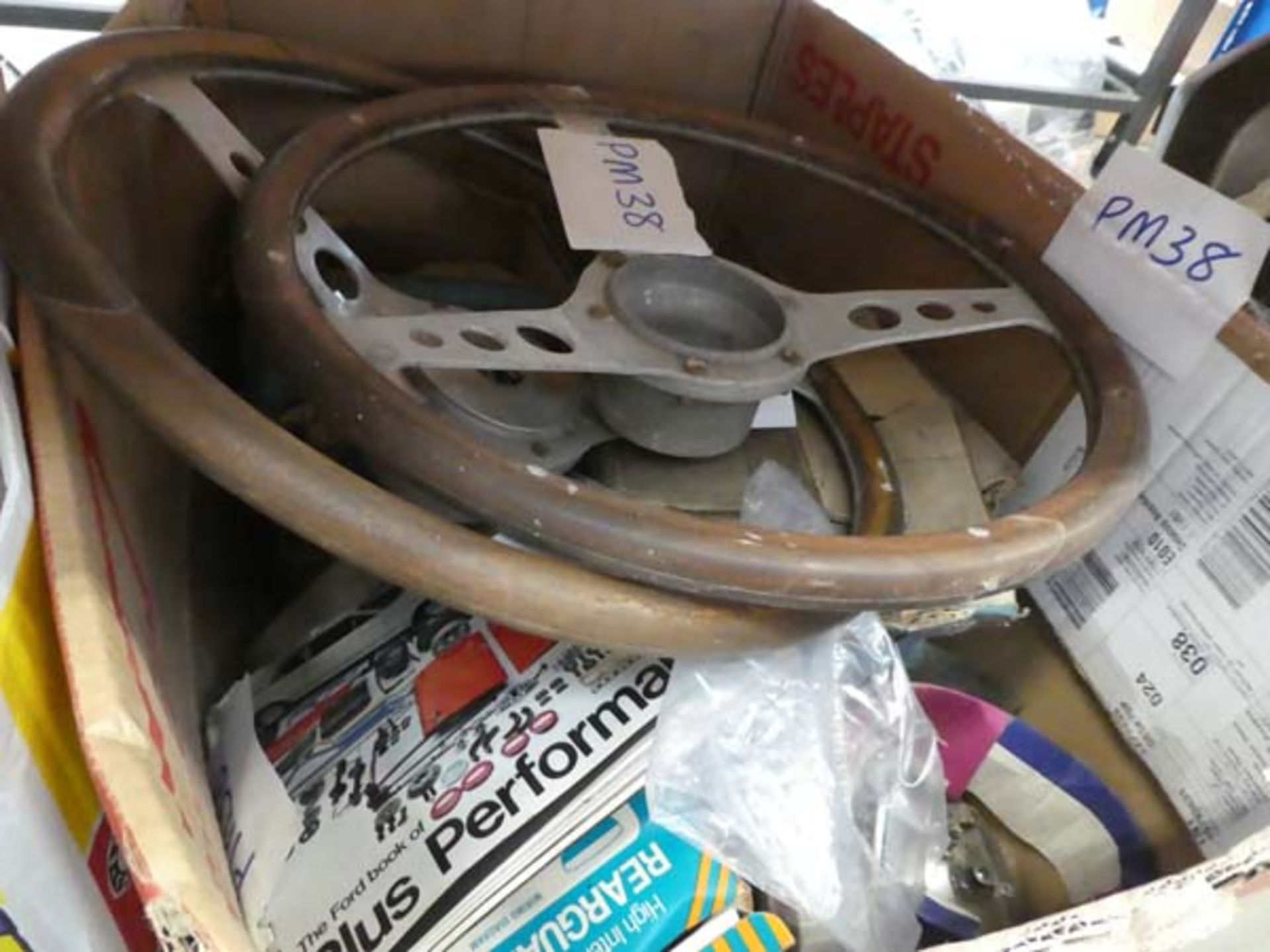Large underbay of vintage car spares - Image 2 of 5