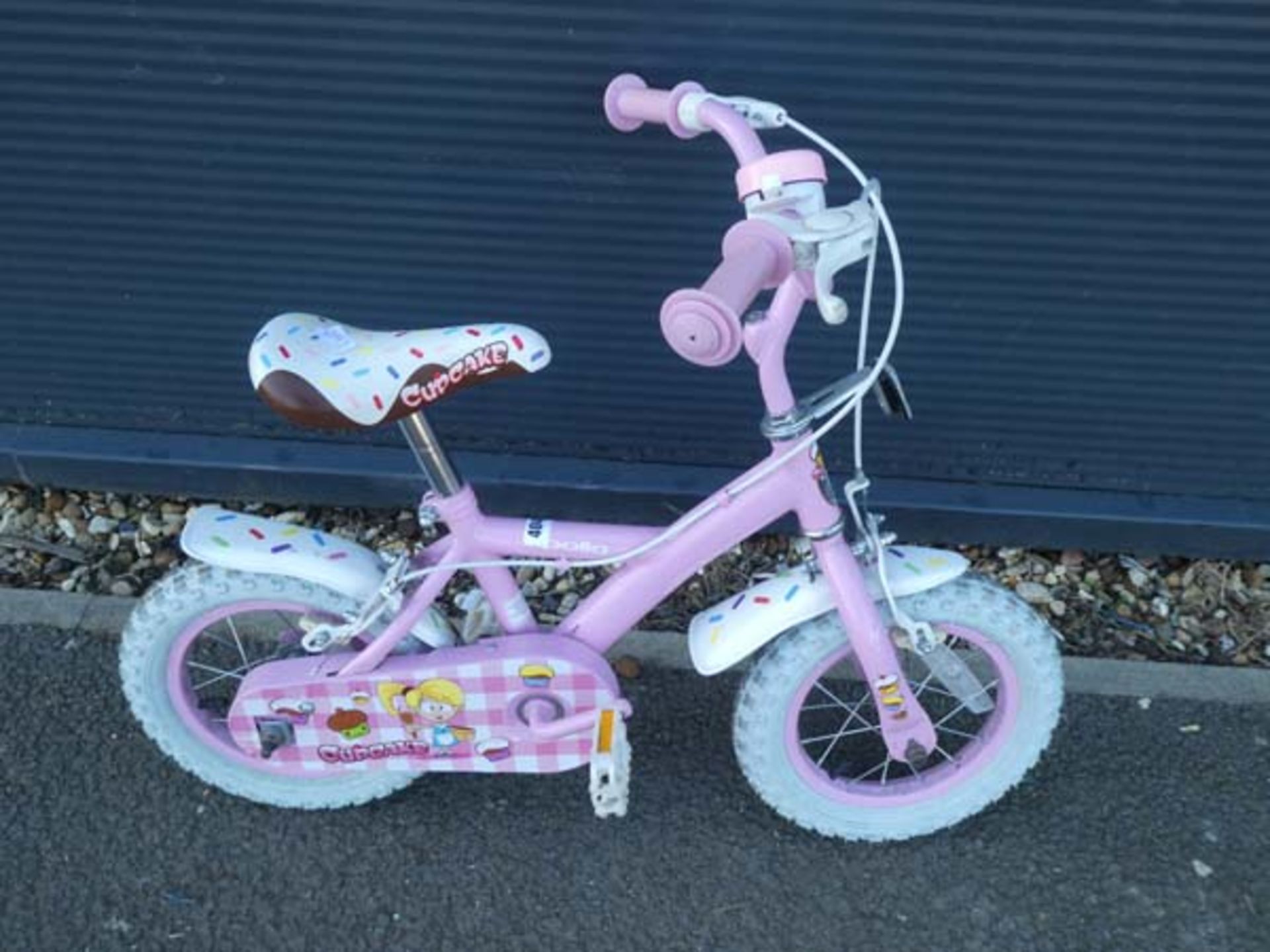 Pink Apollo childs bike