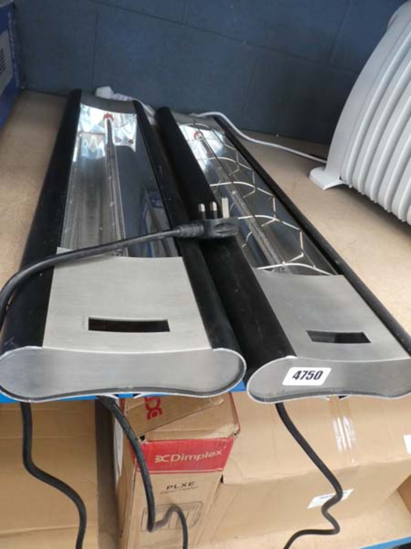 2 Veito infra red heaters