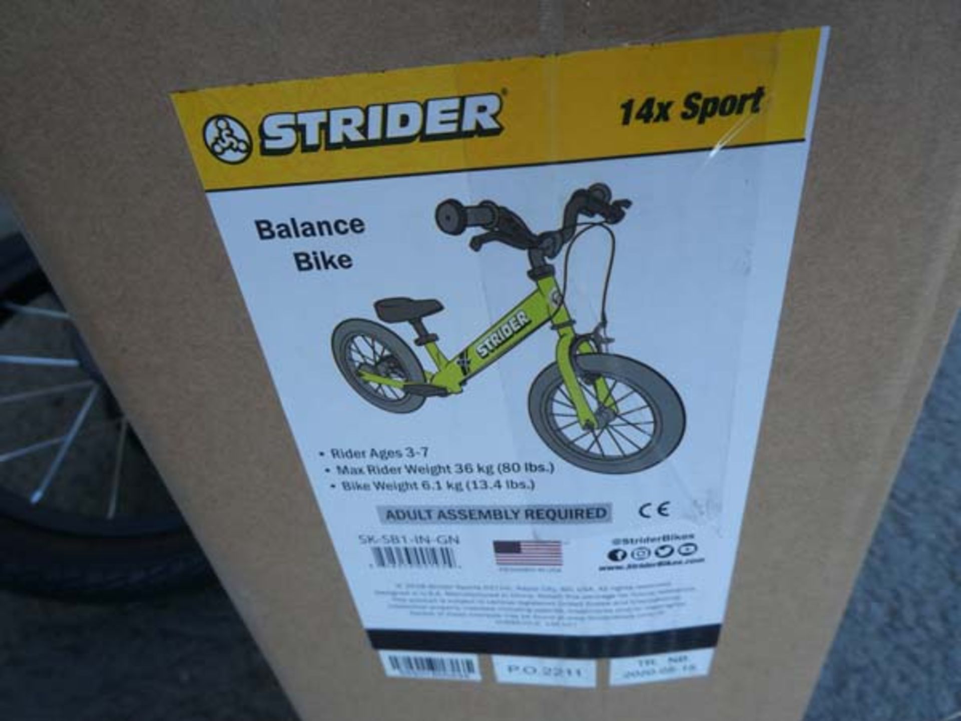 Boxed childs bike - Image 2 of 2