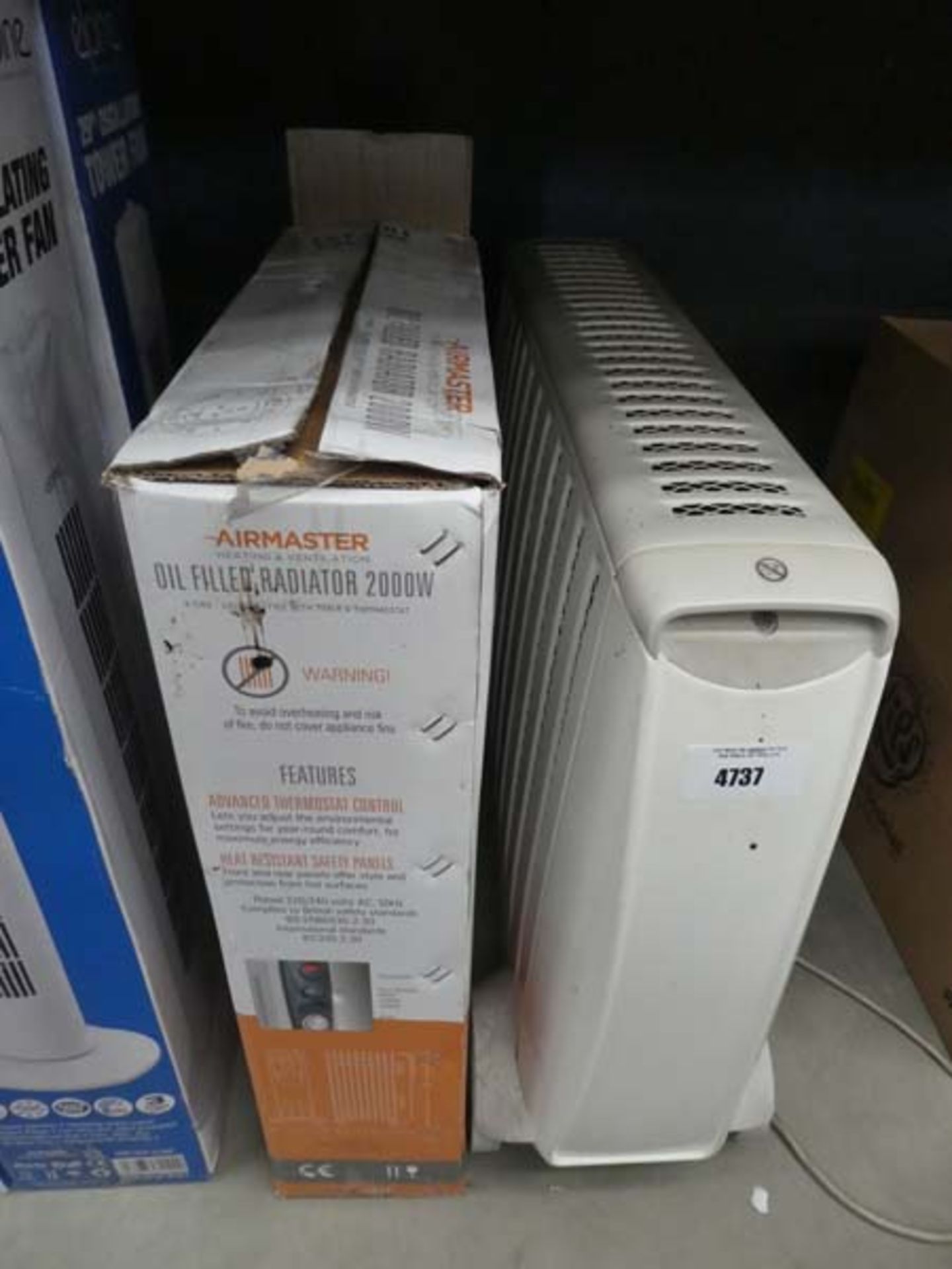 Boxed and unboxed oil filled radiators