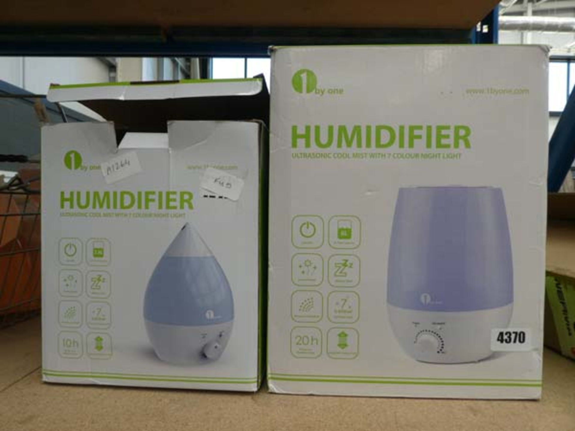 2 humidifiers