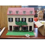 Painted dolls house