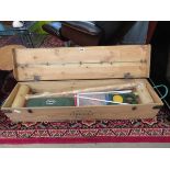 Jaques boxed croquet set (AF)