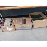 Three boxes of books including Dickens, Rudyard Kipling plus Guinness book of records and children's