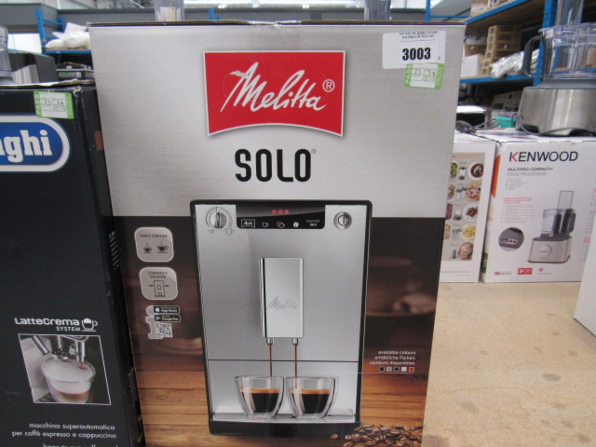 74 Melita Solo coffee machine with box