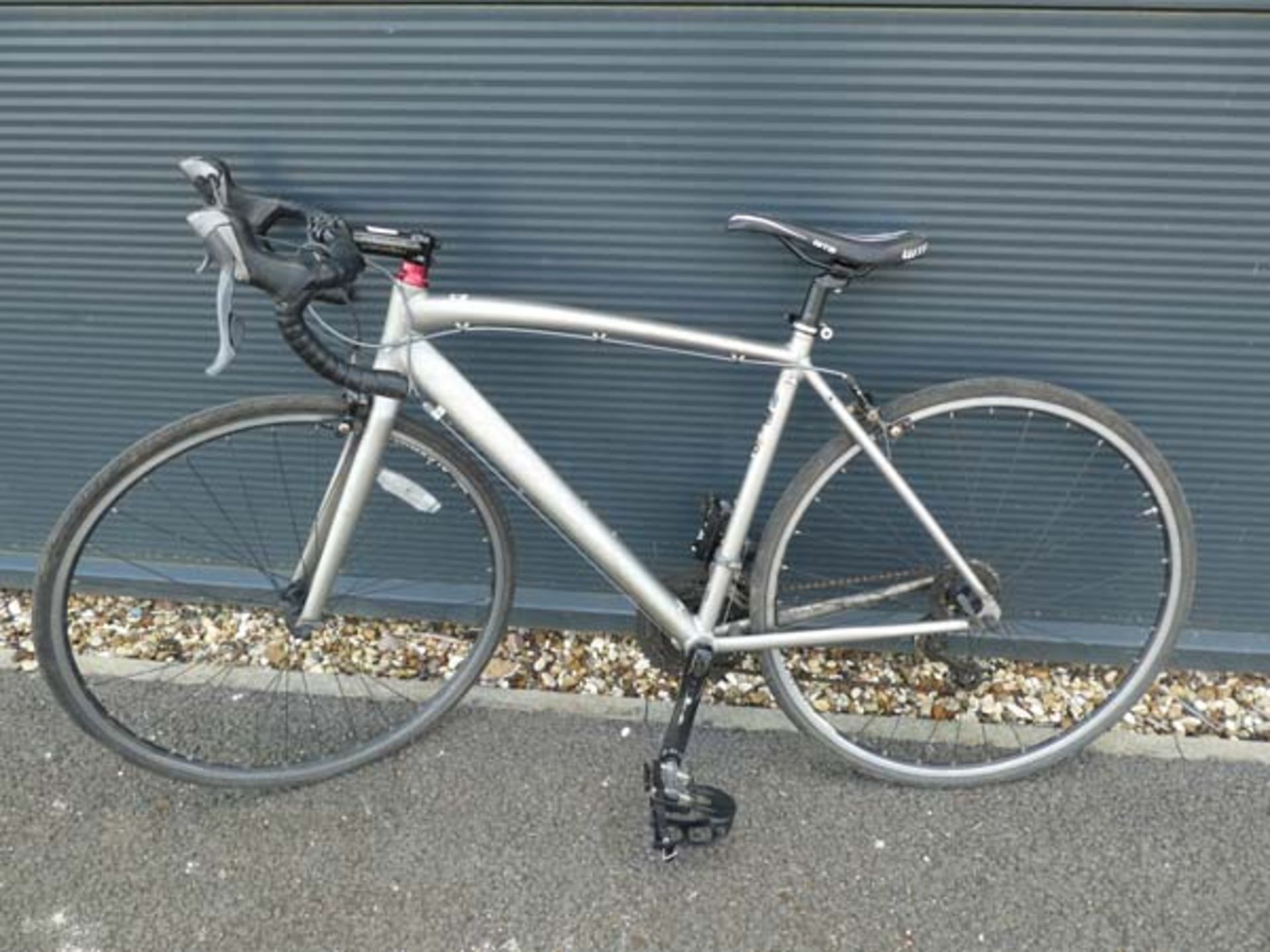 Ridgeback grey racing bike