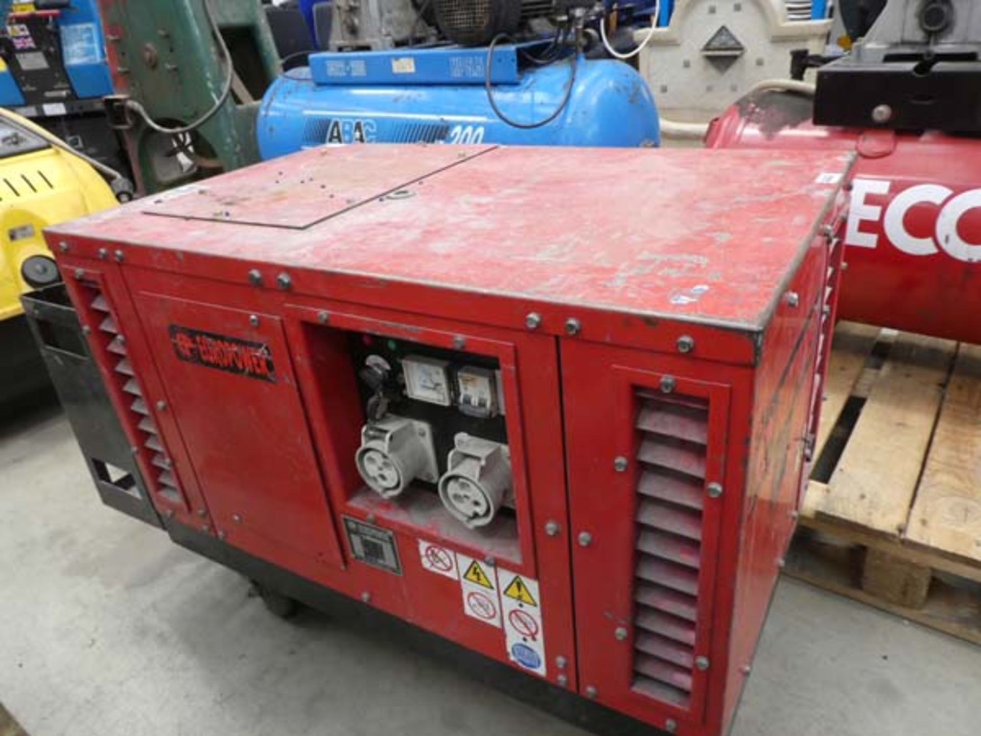 Euro Power large red generator