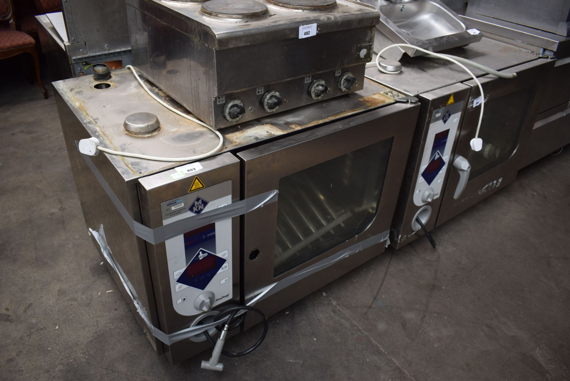 TN29 - 100cm MKN Hans Dampf auto chef combination oven