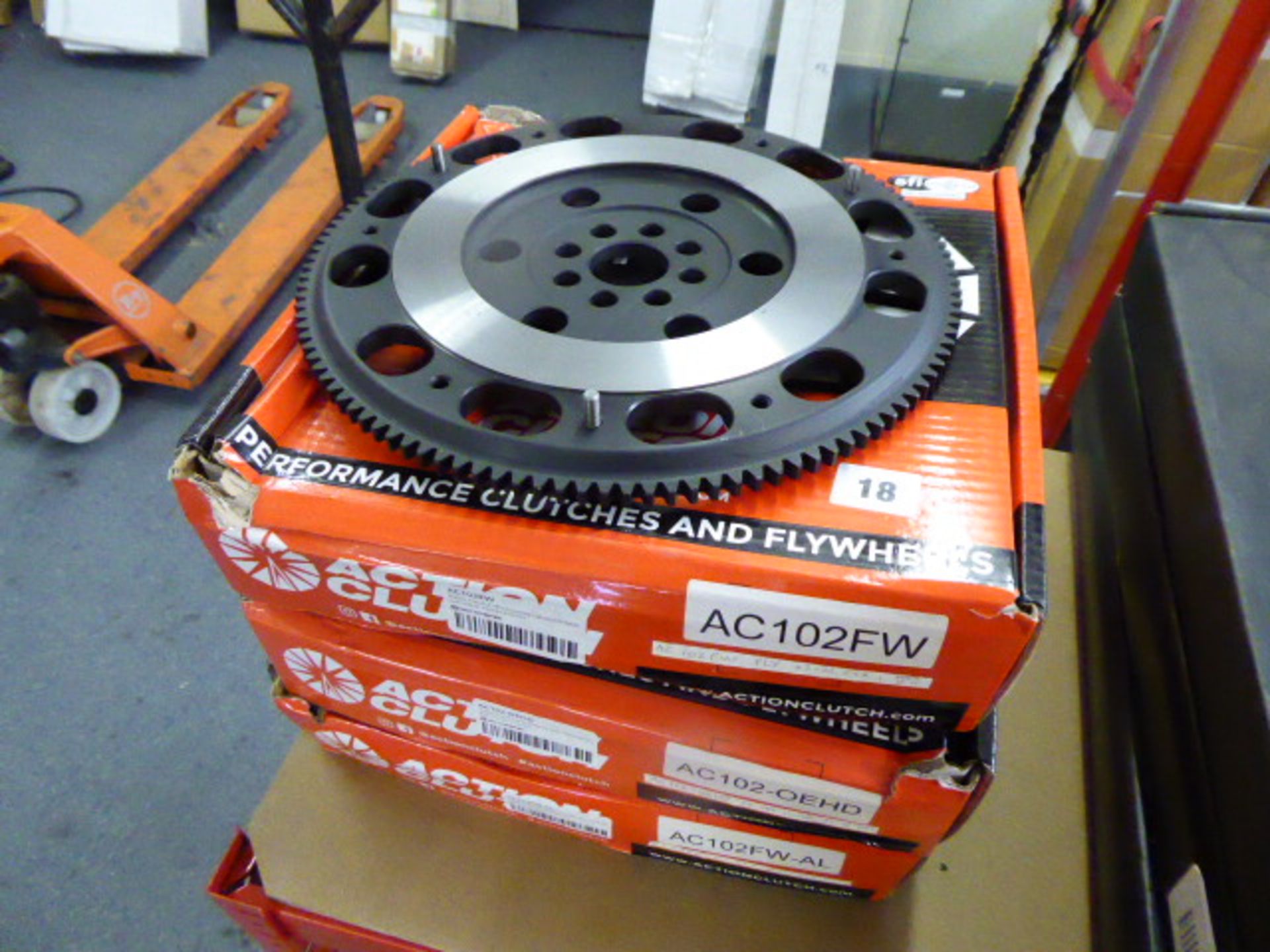 Three Action Clutch fly wheels