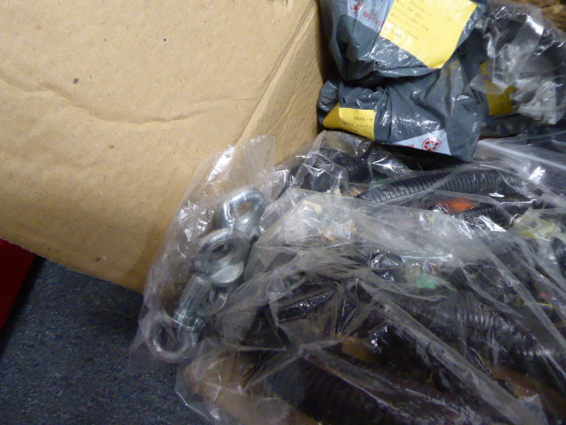 Box of assorted Honda genuine parts to include electrics and other - Image 3 of 3
