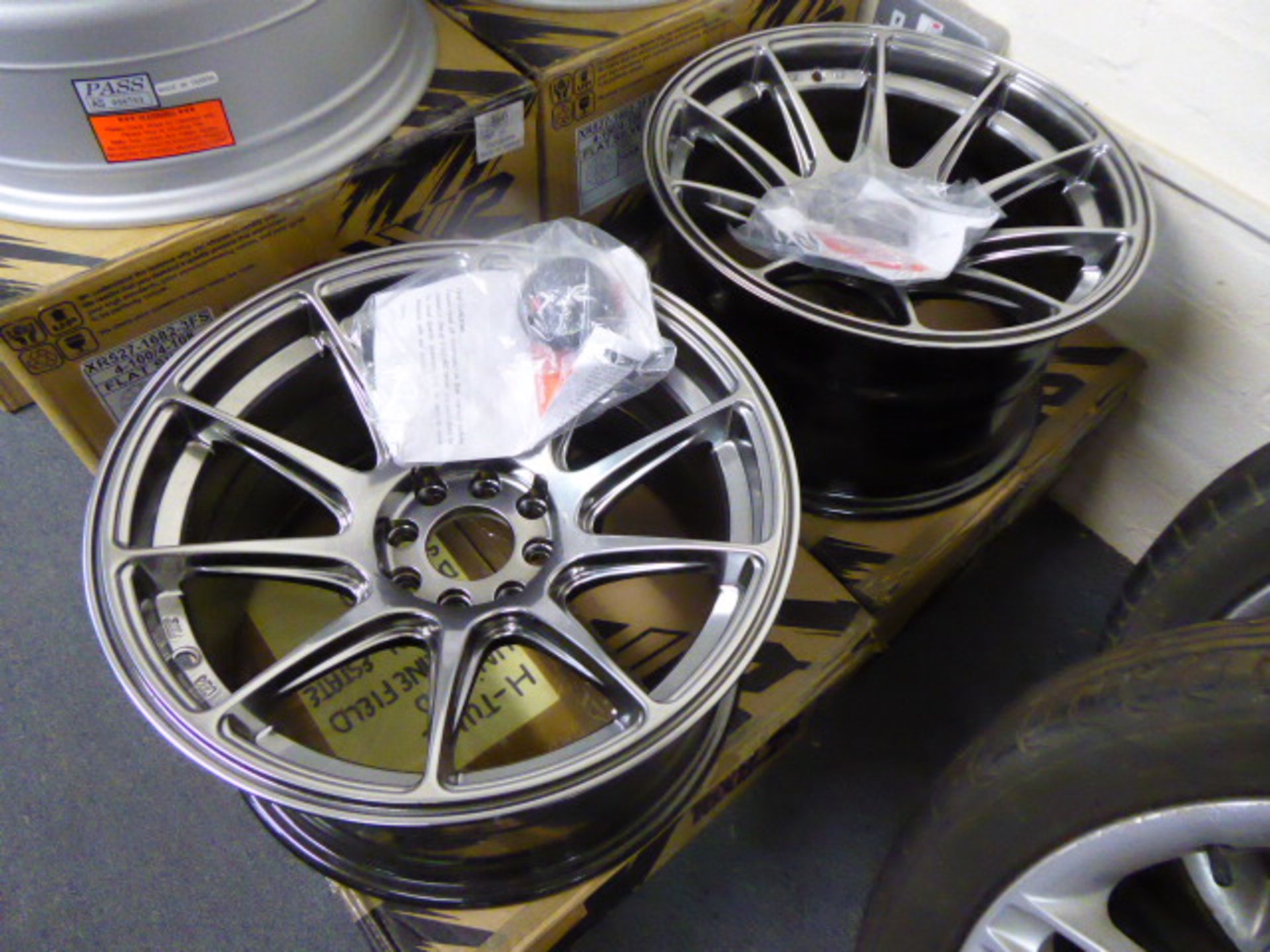 Two XXR 16'' alloy wheels